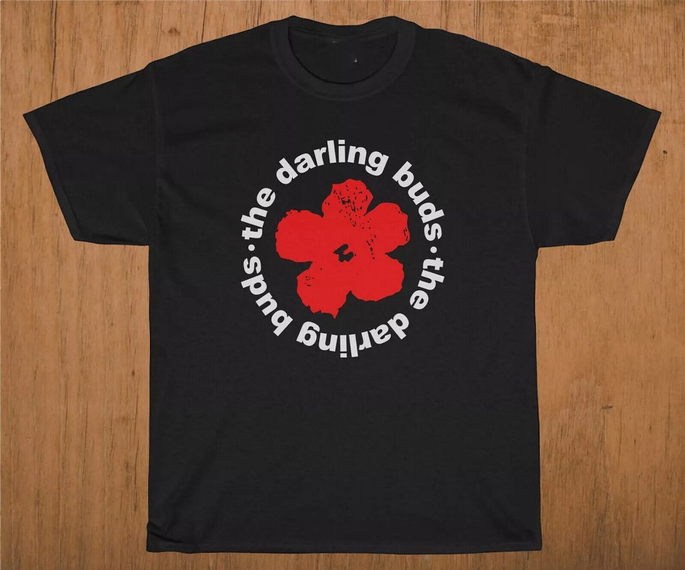 The Darling Buds Concert Buds Burst Out Short Sleeve Black All Size Shirt HE894