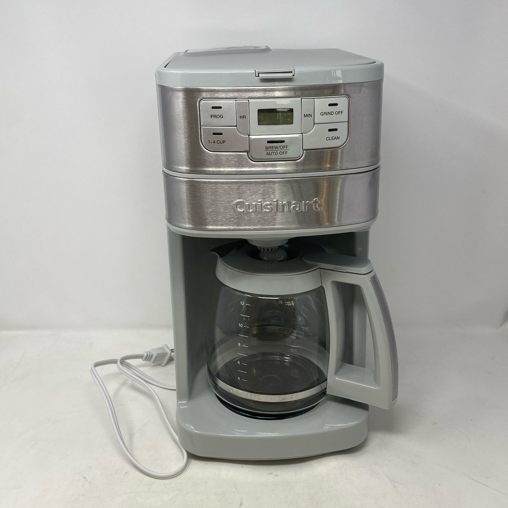 Cuisinart Grind & Brew 12-Cup Coffeemaker DGB-400SS, Gray/Stainless