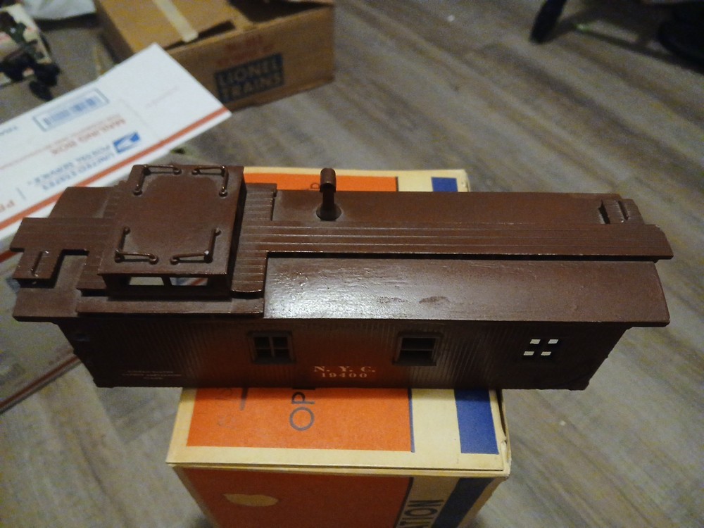 Lionel Prewar 717K Caboose Shell Only Vintage Train Part