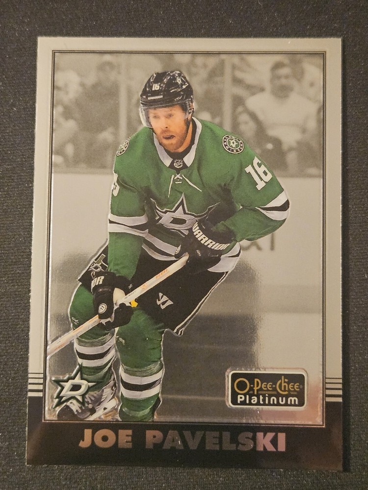 2020-21 OPC Platinum Joe Pavelski Retro Dallas Stars Hockey Card