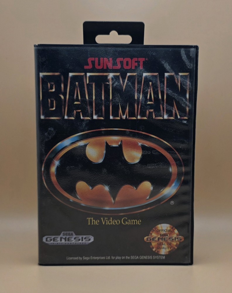 Batman: The Video Game (Sega Genesis) CIB, Tested & Working