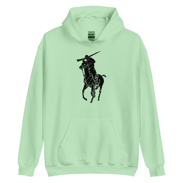 Solo Unisex Hoodie (Mint + Black)