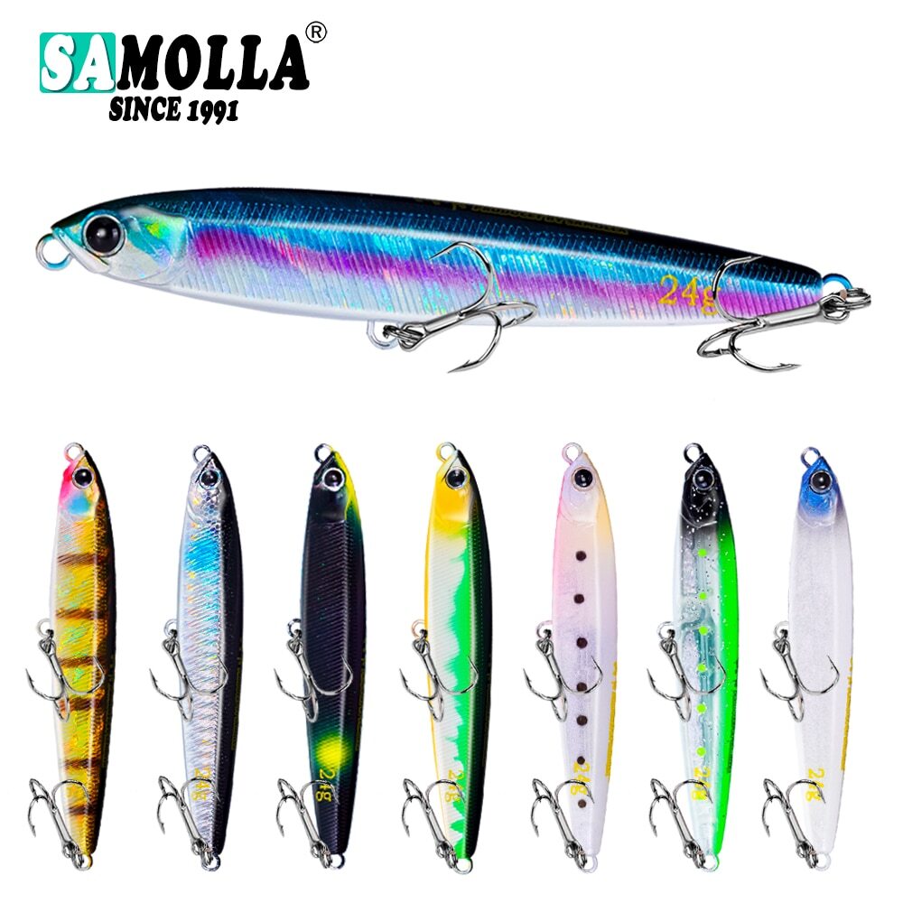 Pencil Sinking Fishing Lure Weights 10-24g Bass Fishing Tackle Carp Lures