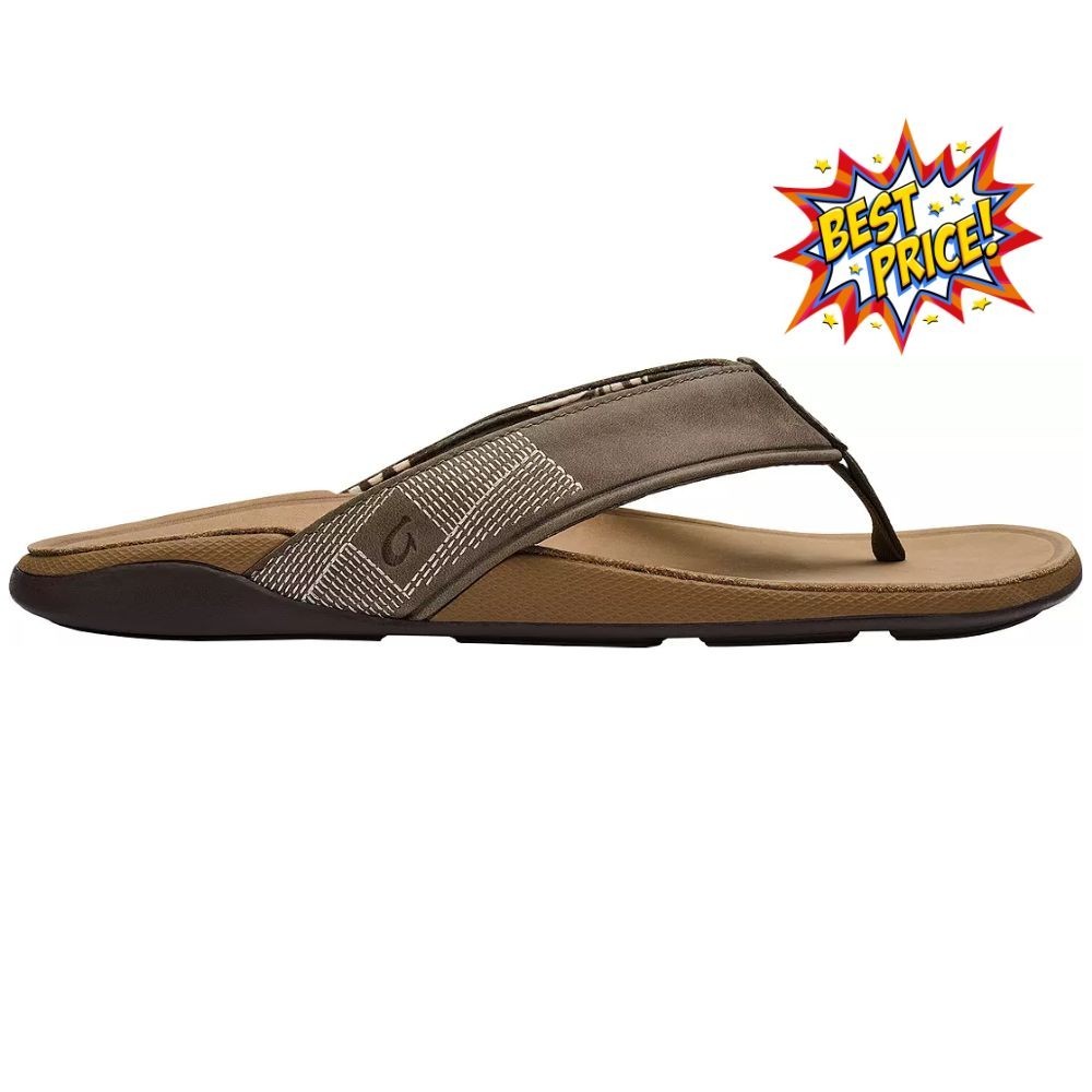🎁SALE🎁 OluKai Men's Tuahine Flip Flop - 100% Authentic
