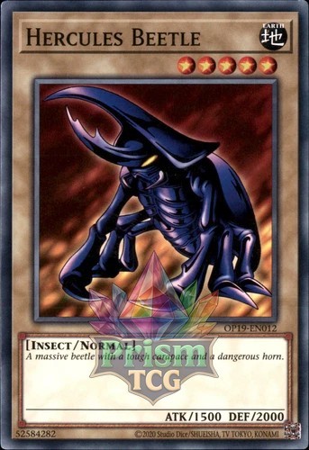 Hercules Beetle OP19-EN012 Ultra Rare Yugioh Card