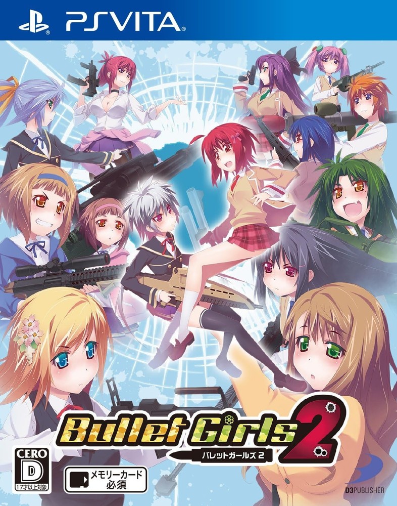 Bullet Girls 2 - PS Vita book form JP