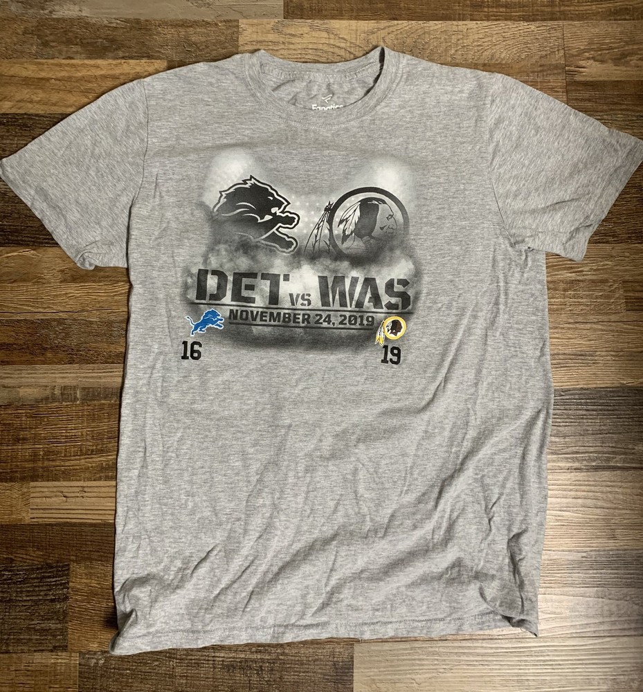 Washington Redskins Game Day Fanatics T-Shirt - Medium Size Team Spirit