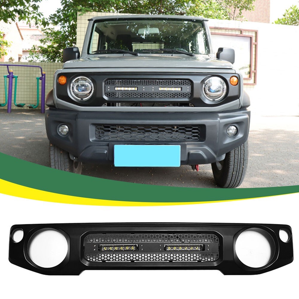 Front Grill Bumper Grille Mesh Fits Suzuki Jimny JB74W/JB64W 2019-2024