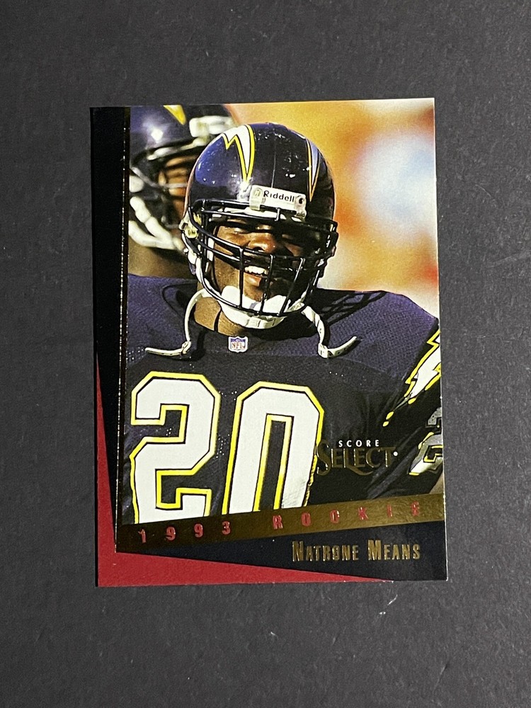 1993 Score Select Natrone Means Rookie Card #174 - San Diego Chargers