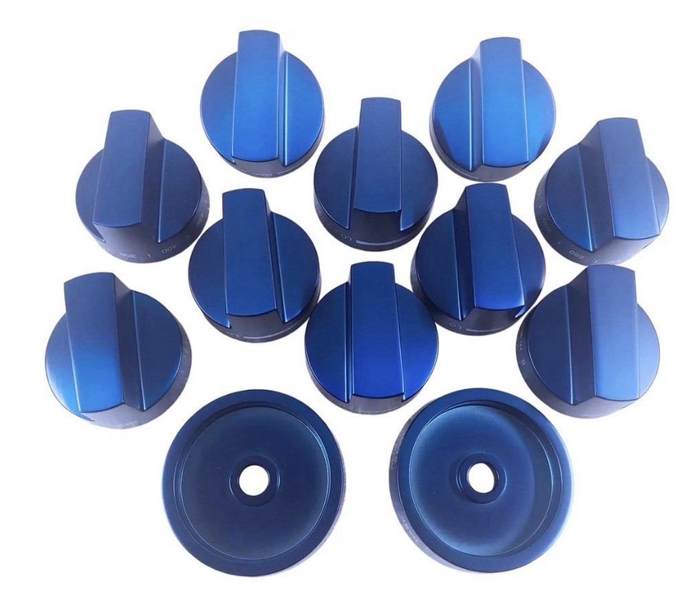 Thermador PARKB36CGY Blue Knob Kit