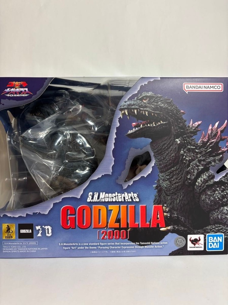 BANDAI SPIRITS S.H.MonsterArts Godzilla 2000 Godzilla x Megaguirus New Gift JP