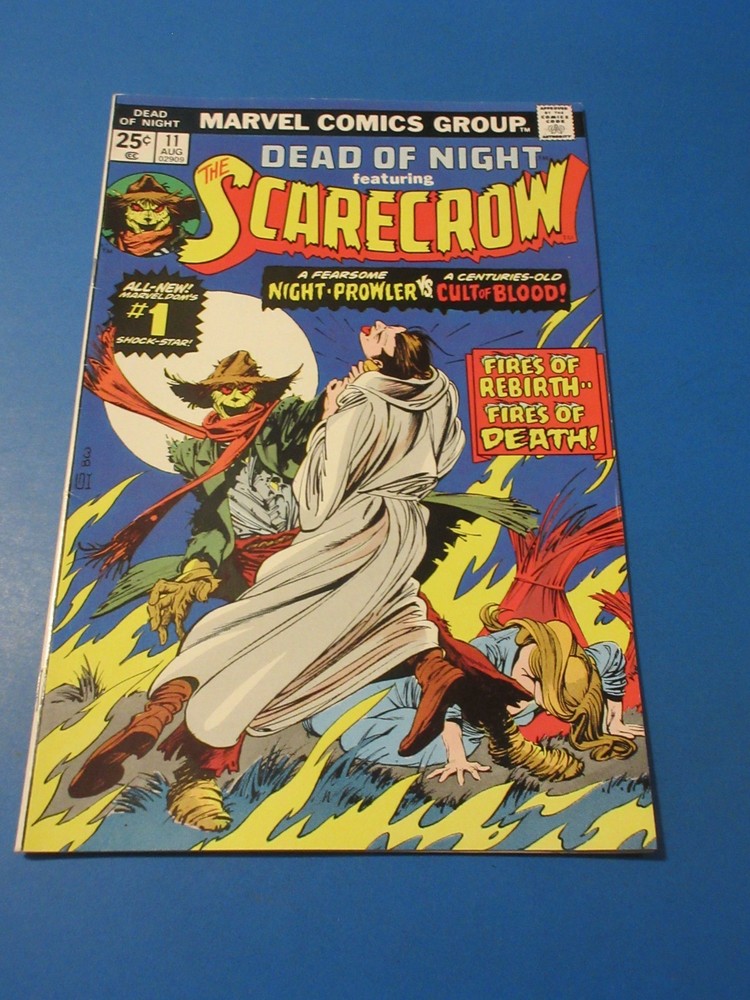 Bronze Age Scarecrow Dead of Night #11 High Grade FVF Beauty