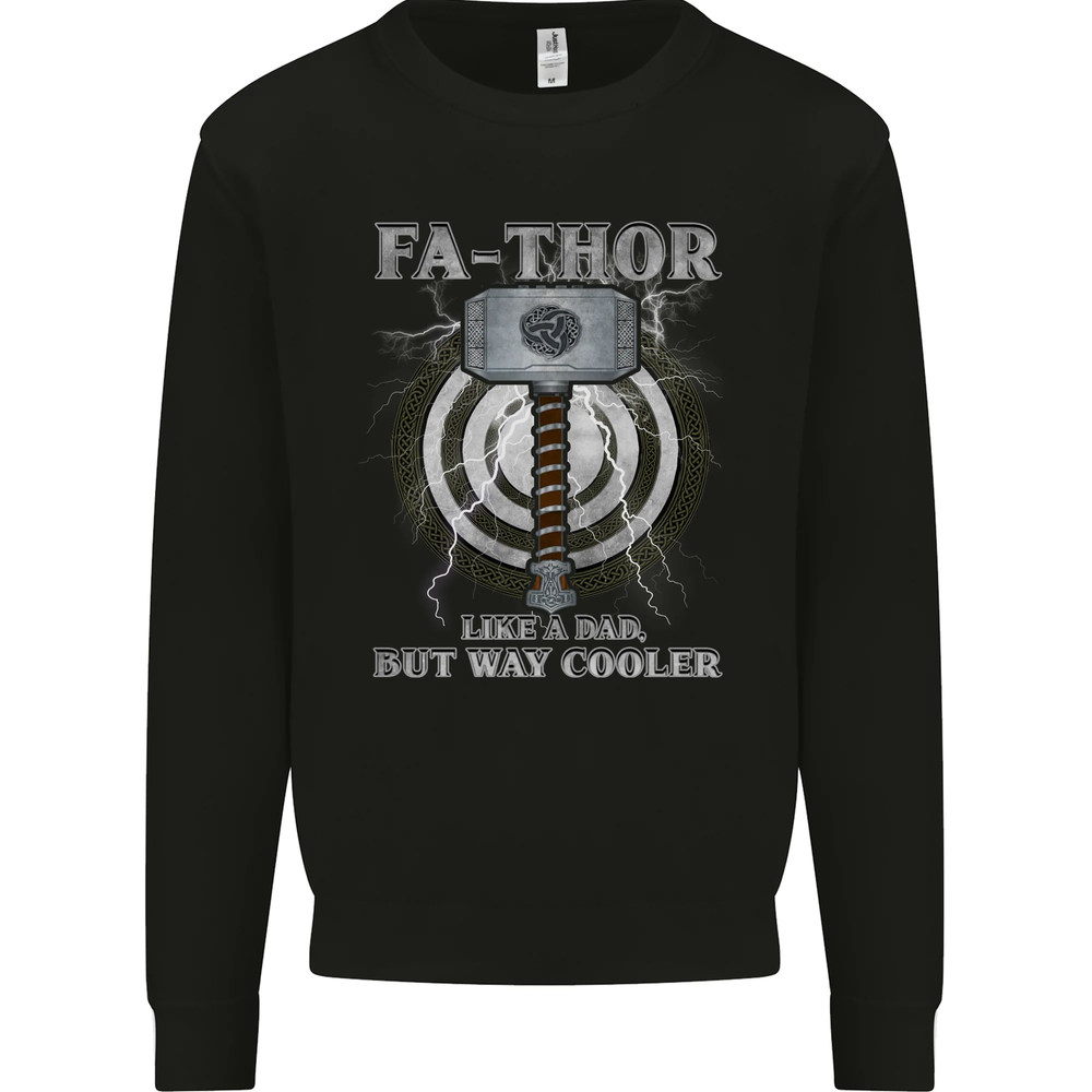 FA-THOR Funny Fathers Day Thor Dad Mens Sweatshirt Jumper