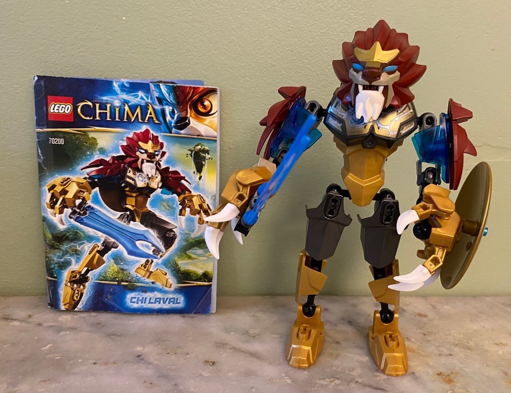 LEGO Legends of Chima Chi Laval 70200 Buildable Figure - Complete with manual