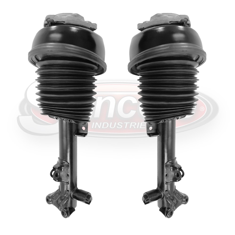 2010-2016 Mercedes E350 RWD Front Pair Airmatic Suspension Air Struts w/ ADS