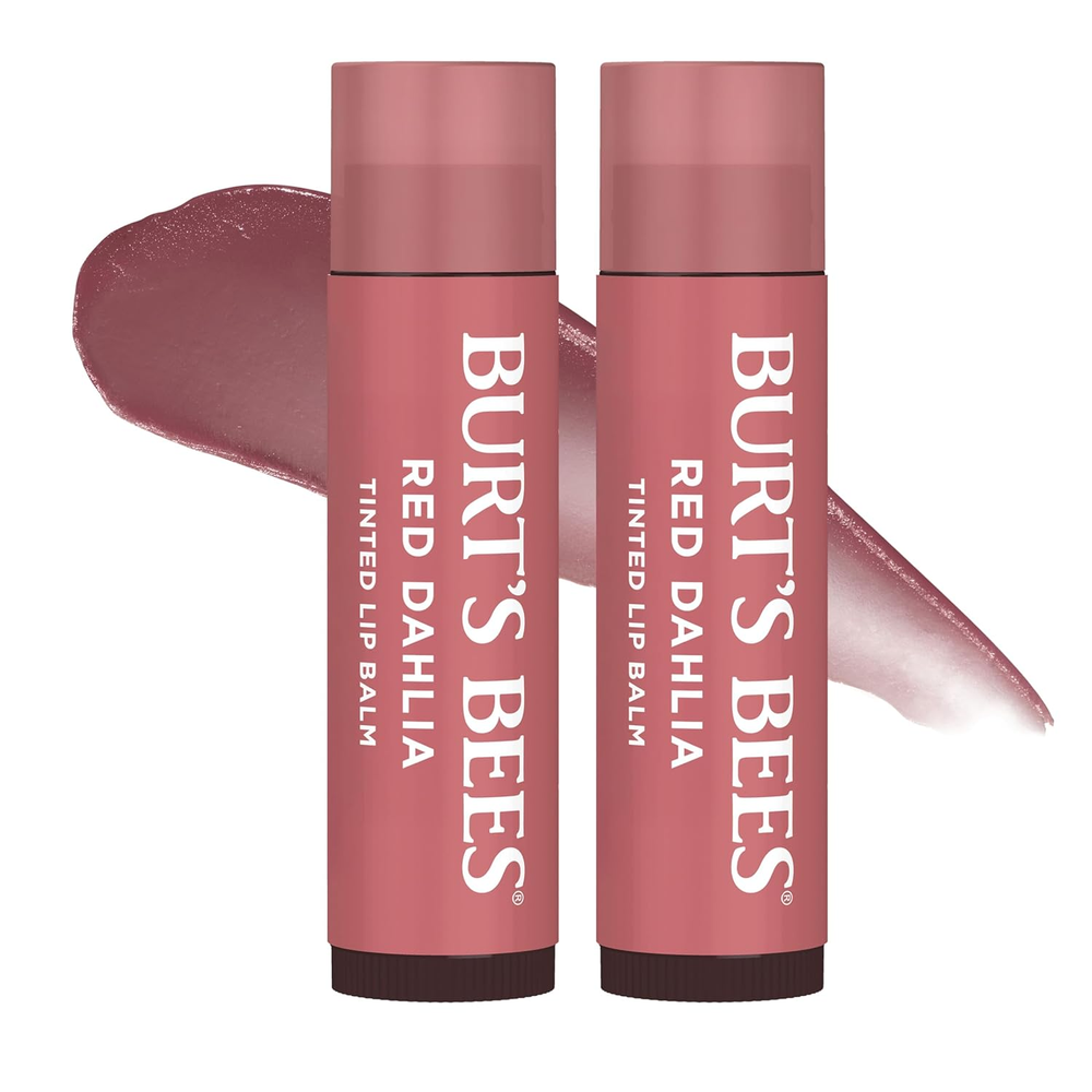 Lip Tint Balm Stocking Stuffers Gifts, Long Lasting 2 in 1 Duo Tinted Balm Formu