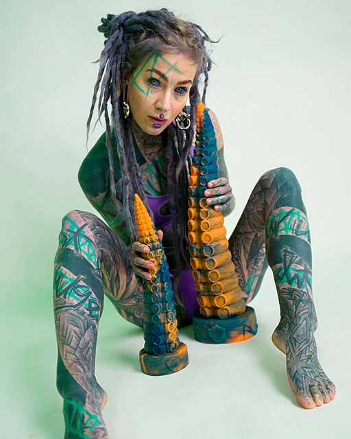 Anuskatzz Blank NOT SIGNED Model 8x10 Photo Print #0016