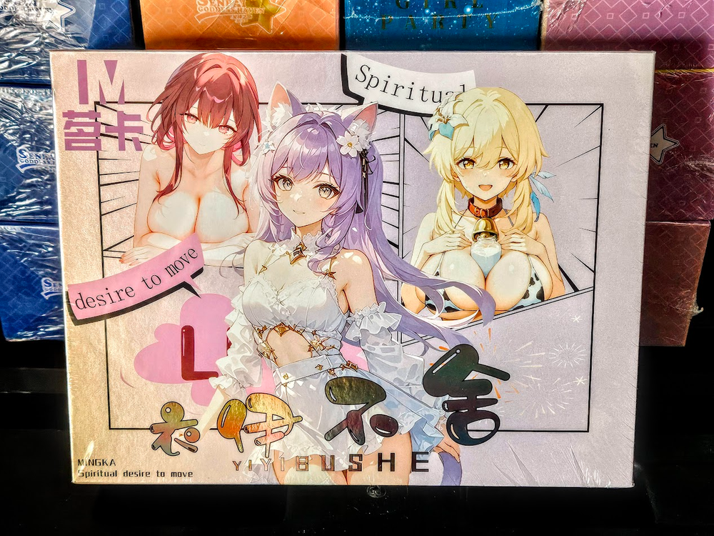 Yiyibushe Spicy Booster Box 12 Pack Trading Cards Anime Goddess Waifu CCG TCG