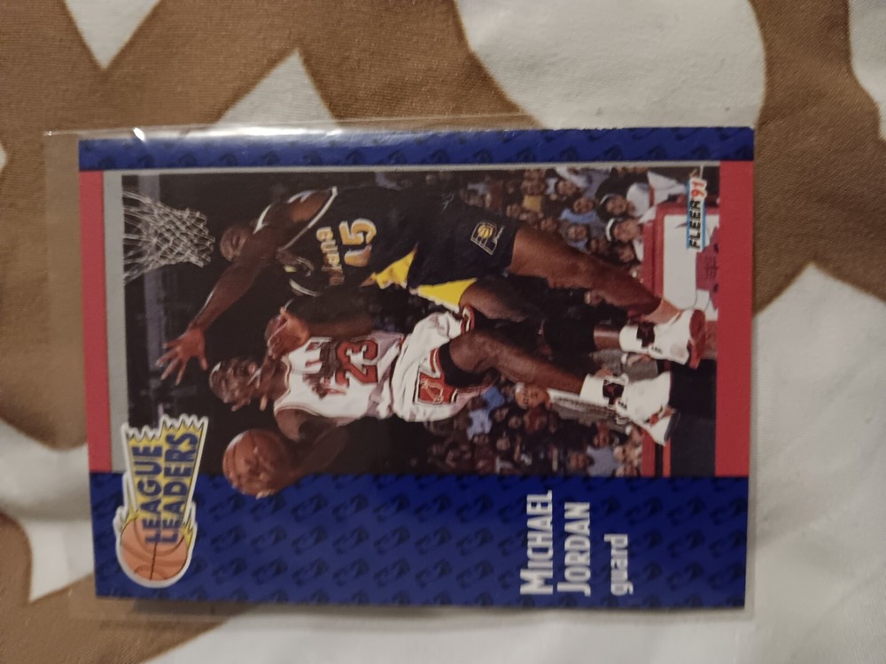 1991 Fleer Michael Jordan #29 Chicago Bulls Basketball Card
