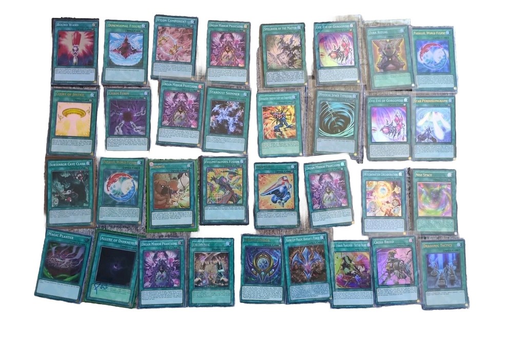 Vintage Yu-Gi-Oh 1996 Spell Card Collection Lot Of 32 - Ultra Rare - 1st Edition