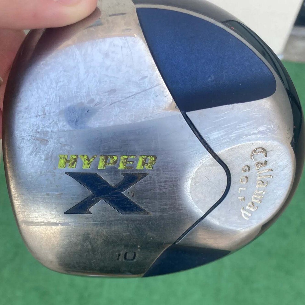 Used Men's Callaway Hyper X Driver Left Hand Regular Flex 10 Loft