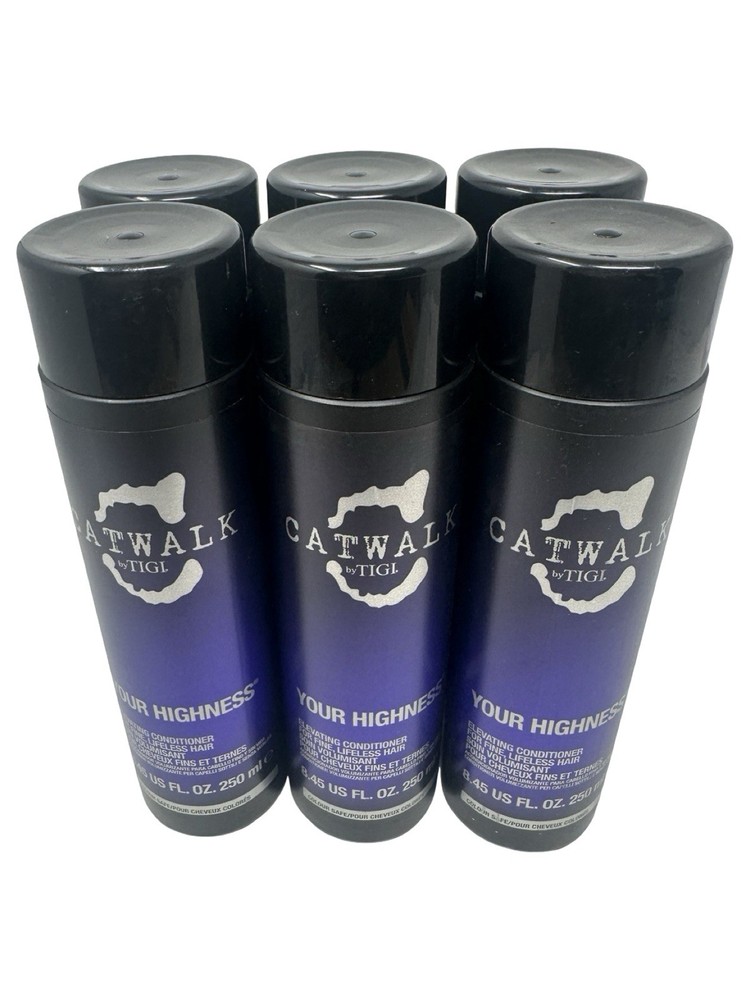 Tigi Catwalk YOUR HIGHNESS Elevating Conditioner 8.45 Fl Oz NEW (Lot of 6)