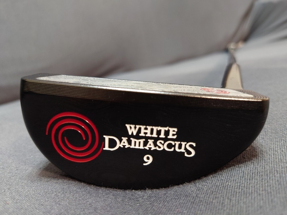 Odyssey White Damascus Black 9 33 inches Excellent Condition Putter
