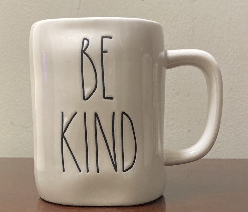 Rae Dunn BE KIND Large Letter Coffee Mug Artisan Collection by Magenta #192