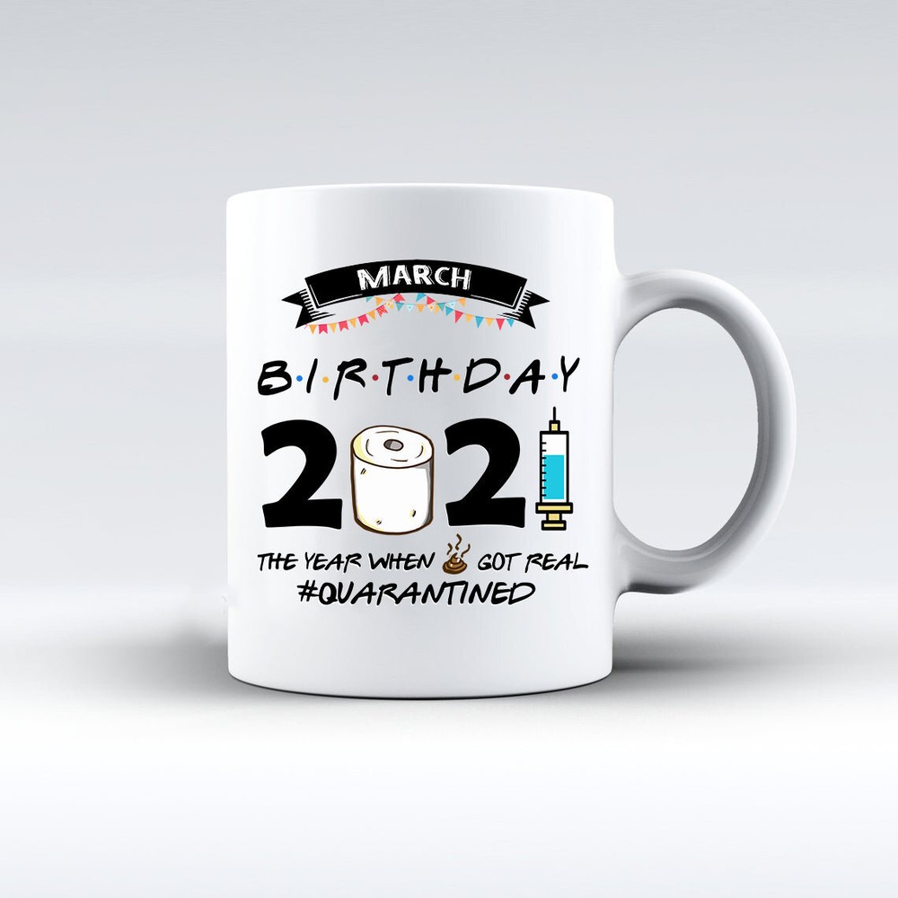 Personalized Mug Birthday Mug Quarantine Birthday Mug Birthday In Quarantine Mug