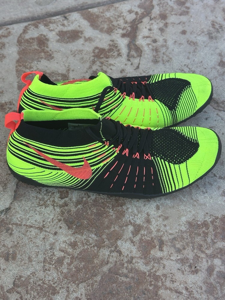 Nike Free Hyperfeel TR Mens Size 11.5 Neon Athletic Shoes Sneakers 638073-002