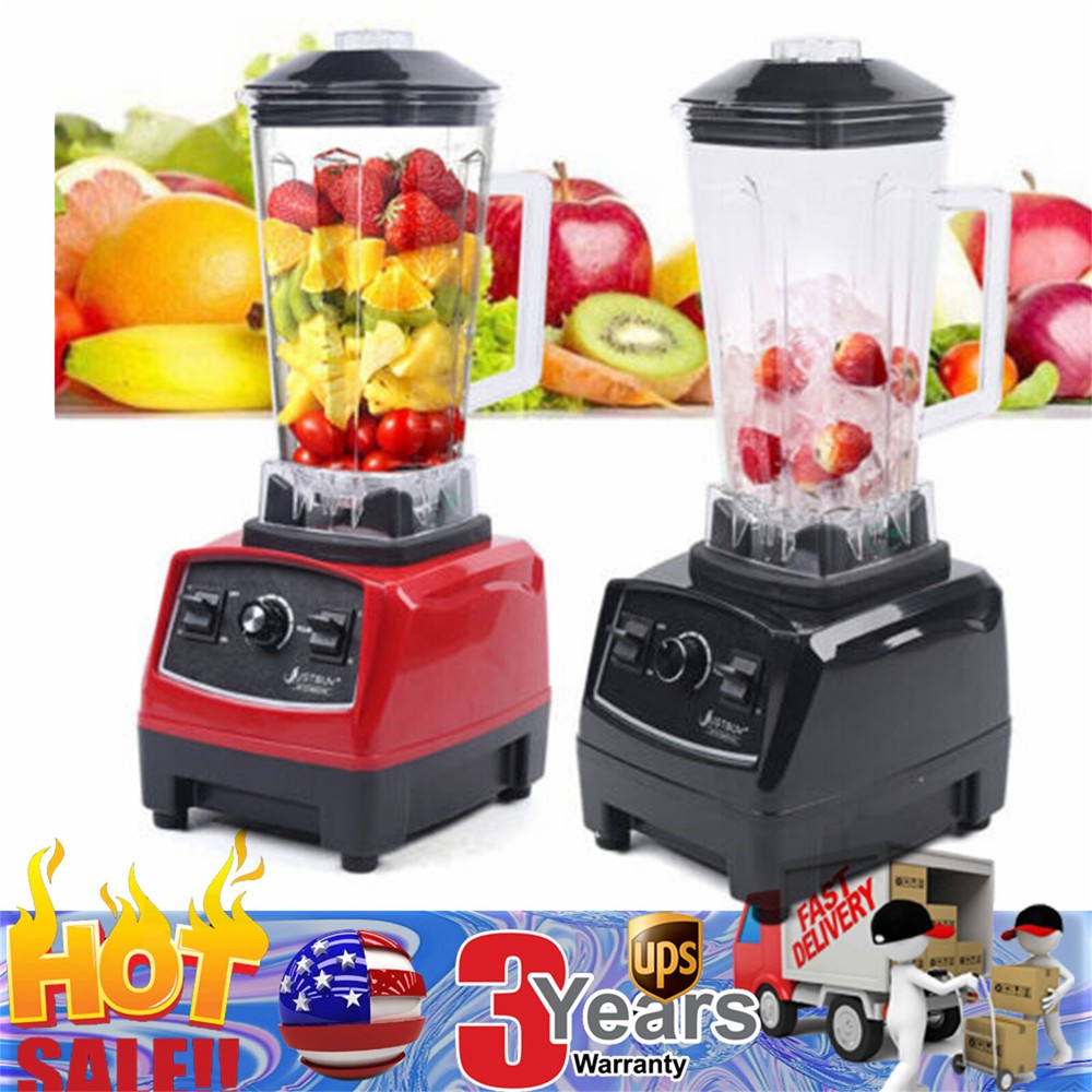 2L 2200W Heavy Duty Blender for Juicing Mixing and Crushing Ice with 3HP Motor  