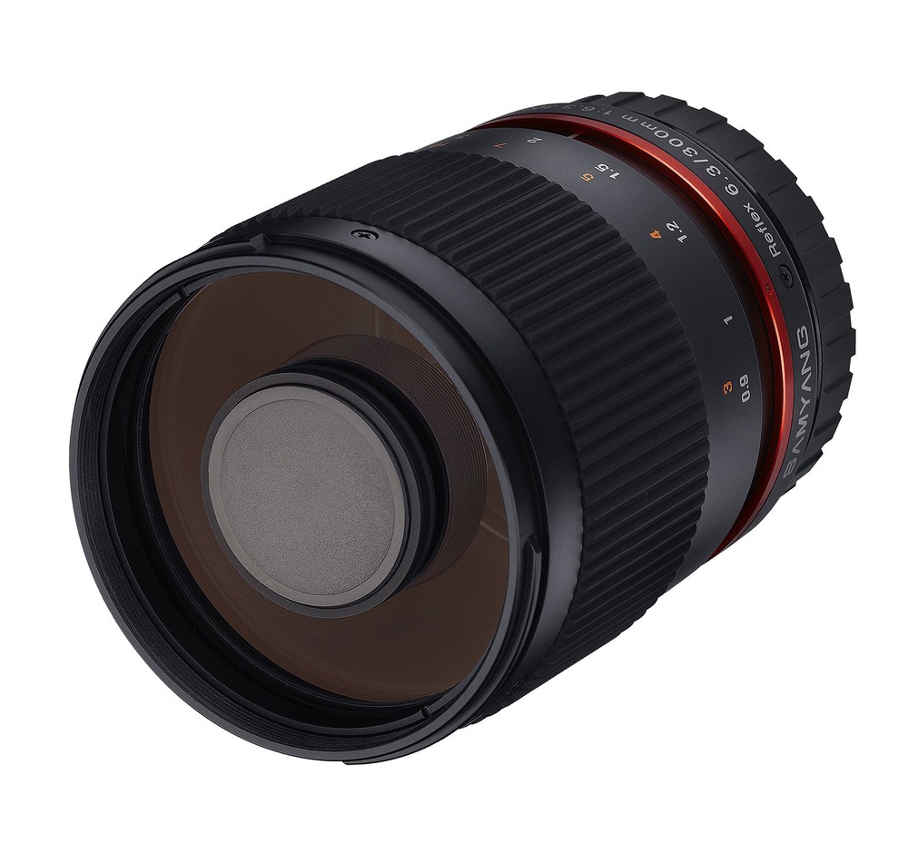 SY300M-FX-BK 300mm F6.3 Mirror Lens for Fujifilm X Mount Mirrorless Cameras