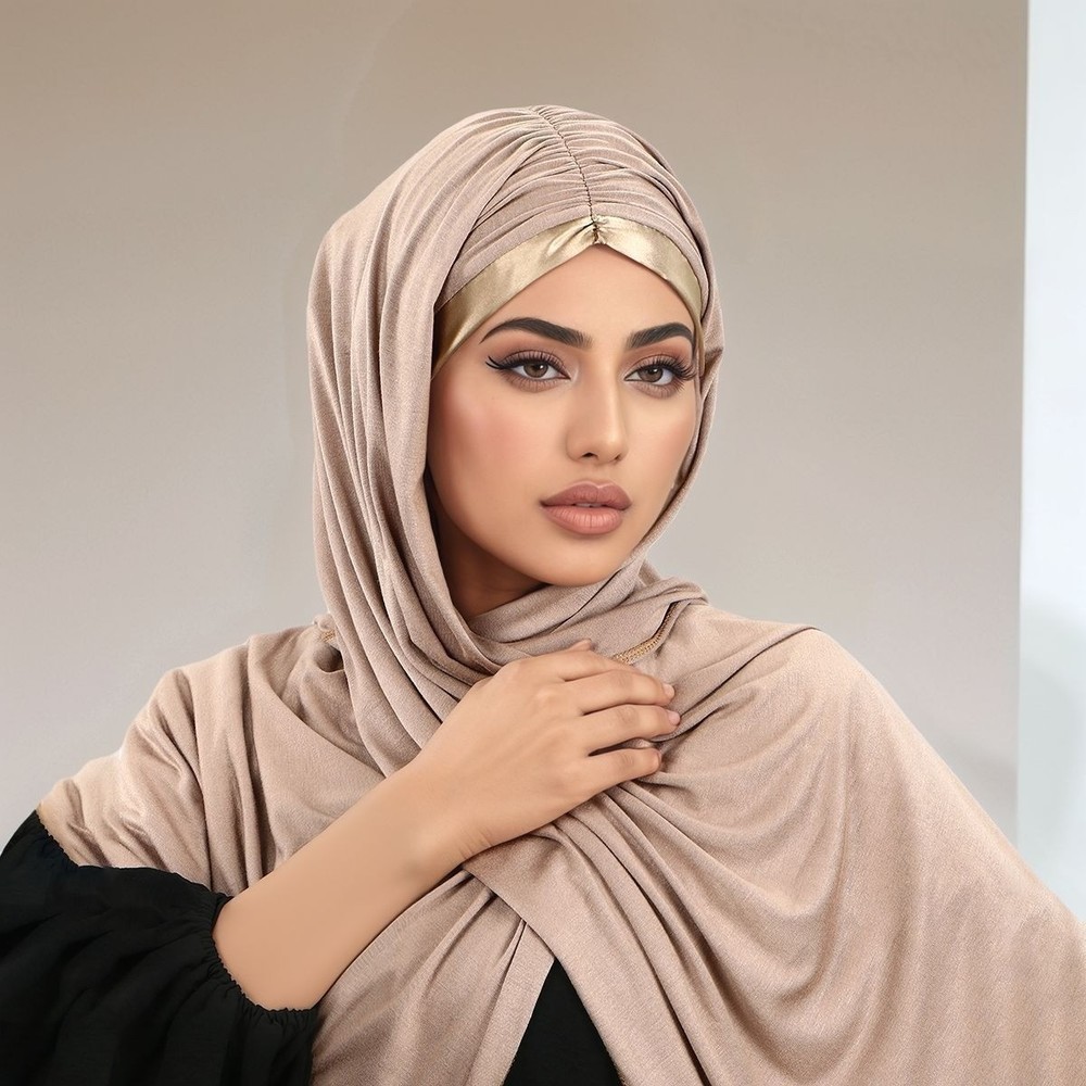 Women Hijab Long Scarf Turban Muslim Shawl Wrap Stoles Headscarf Islamic Scarves