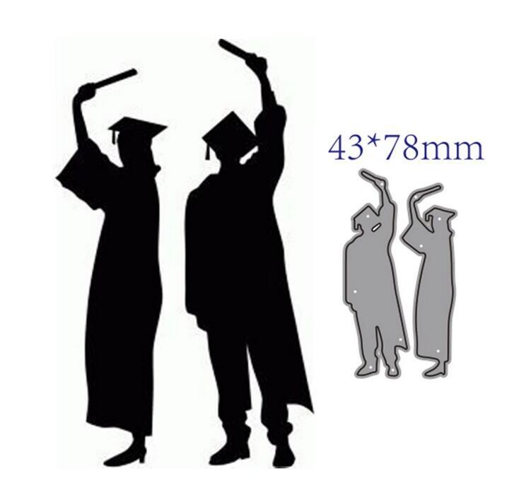 Metal Cutting Dies Die Mold Graduate Scrapbook Paper Craft Blade Punch Stencils