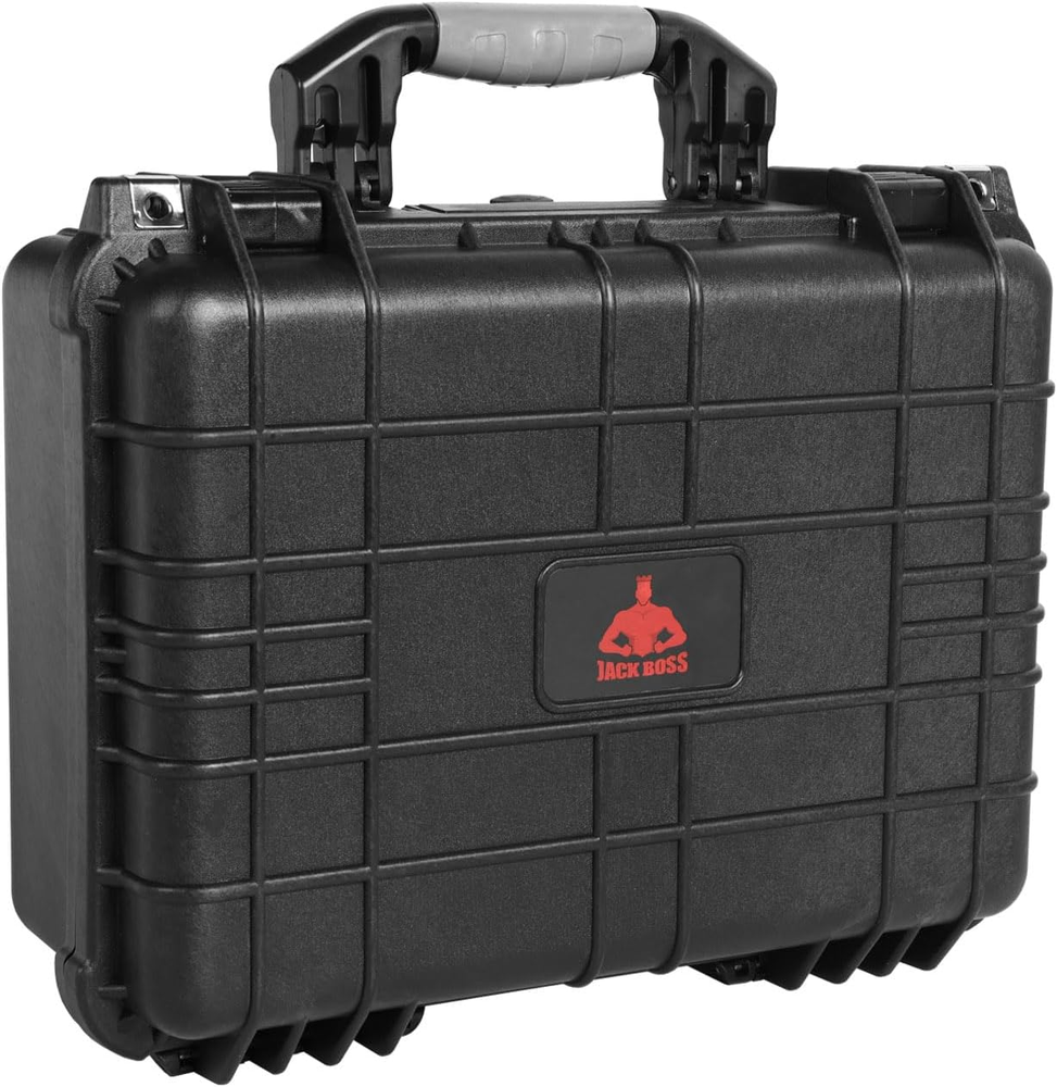 16X 12.8X 6.8 Inch Hard Case, Portable Weather Waterproof Protective Camera Case