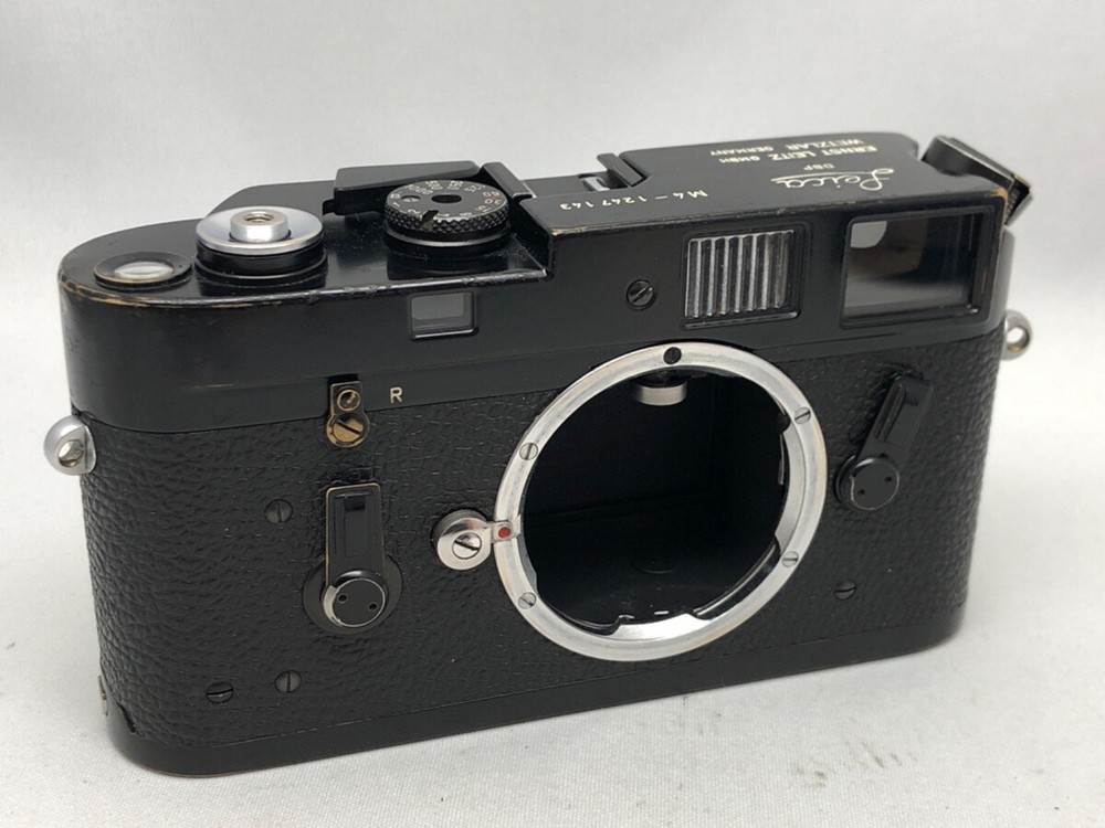 Affordable Leica M4 Black Paint Film Camera Body with Price Negotiation Option