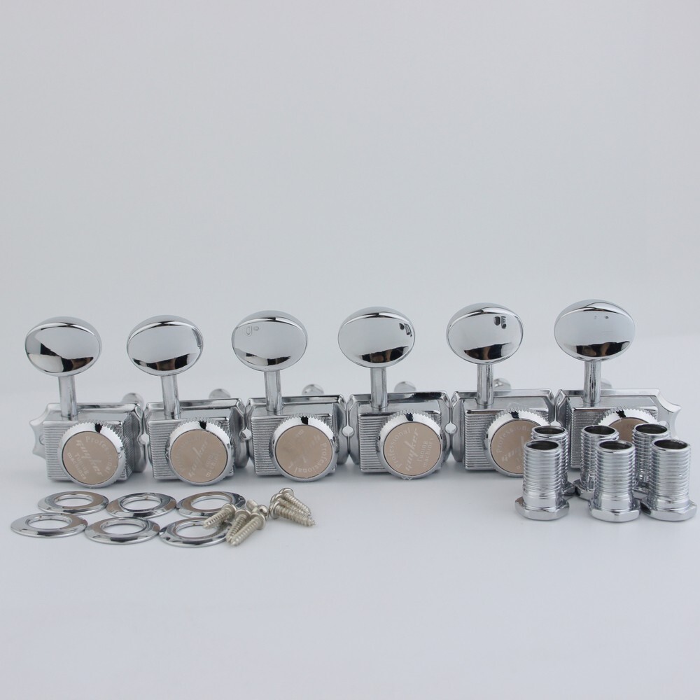 Vintage Lock String Tuners Nut Style Electric Guitar Machine Heads For ST TL