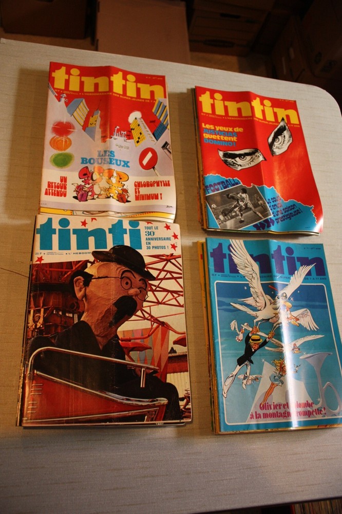 Journal Hebdomadaire Super-Jeunes TINTIN 1977 no. 1-48+no. 52 no.49-51 manquent