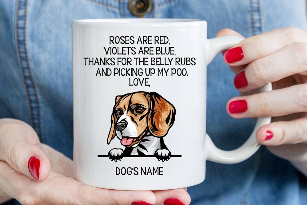 Beagle Mug Best Beagle Gift Funny Mug For Beagle Mom Beagle Gift For Dad