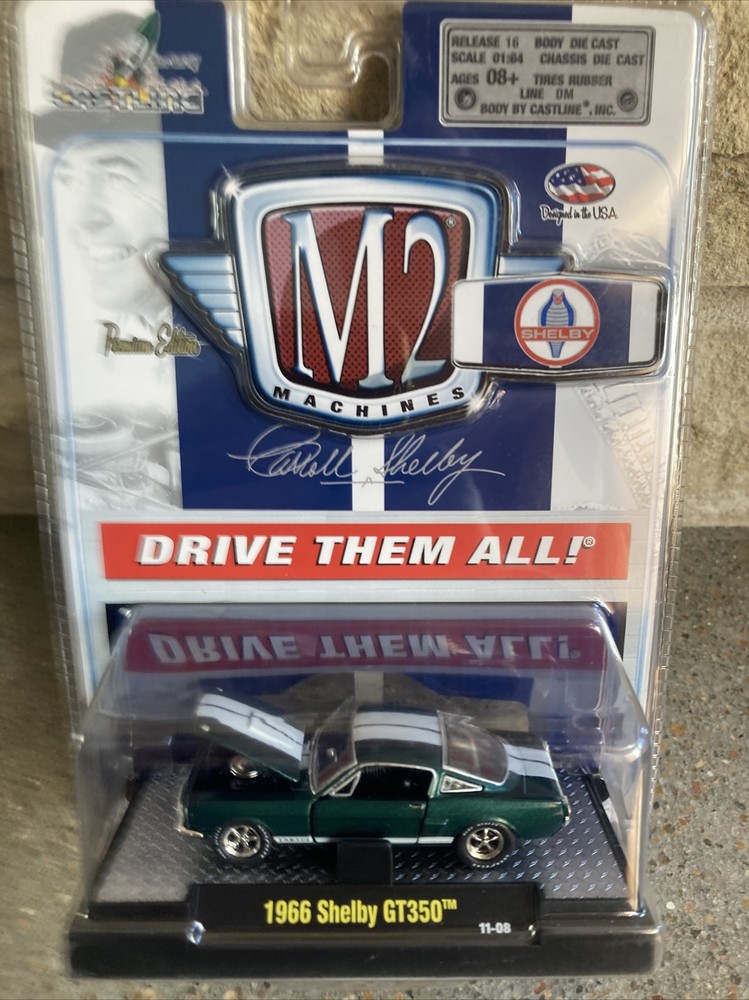 M2 Machines Premium Edition 1966 Shelby GT350 1:64 Diecast