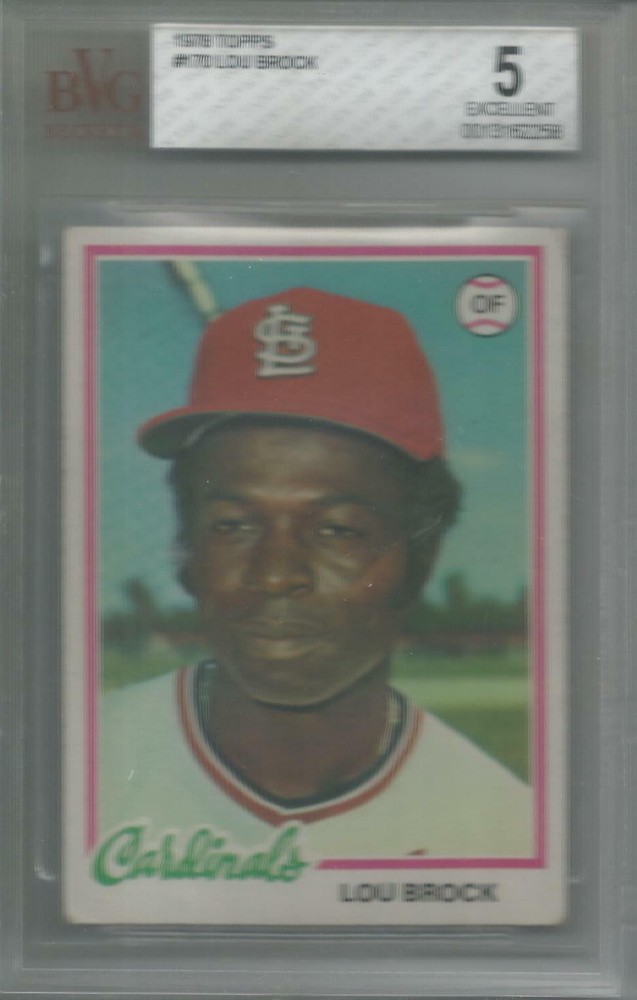 1978 Topps Lou Brock #170 Baseball Card