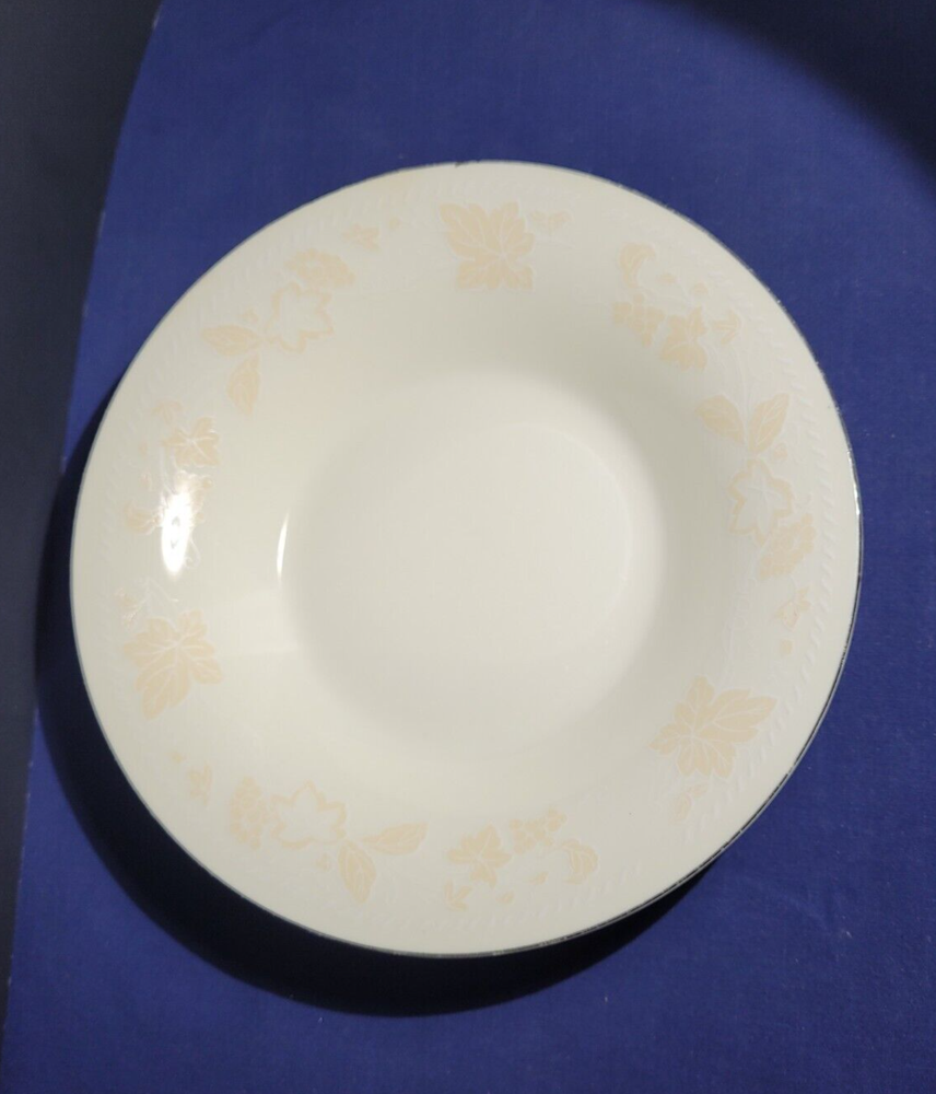 Budlet China IVORY Soup Salad Bowl   8