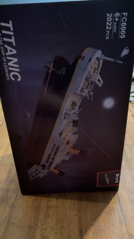 Titanic Lego Ship of Legends FC6005 2022-Piece Building Set