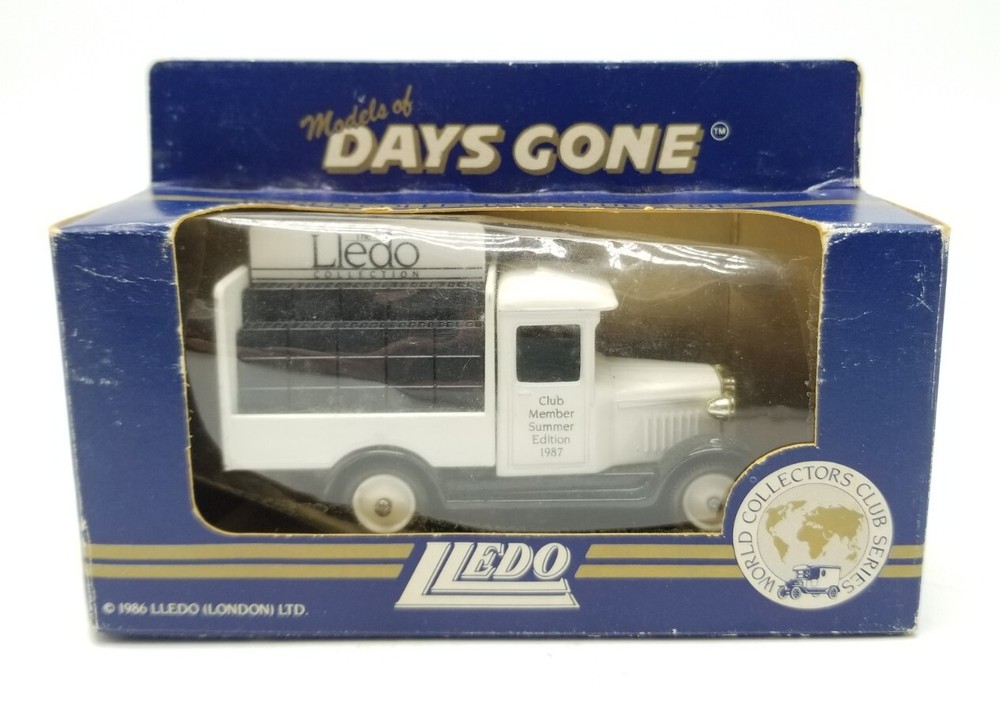 LLEDO Models of Days Gone CLUB MEMBER SUMMER EDITION 1987 Diecast Delivery Truck-image
