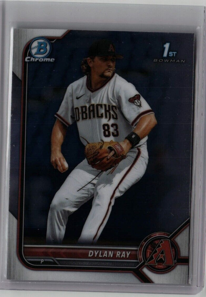 DYLAN RAY ROOKIE 1ST BOWMAN CHROME BDC-191 2022 ARIZONA DIAMONDBACKS FREE SHIP