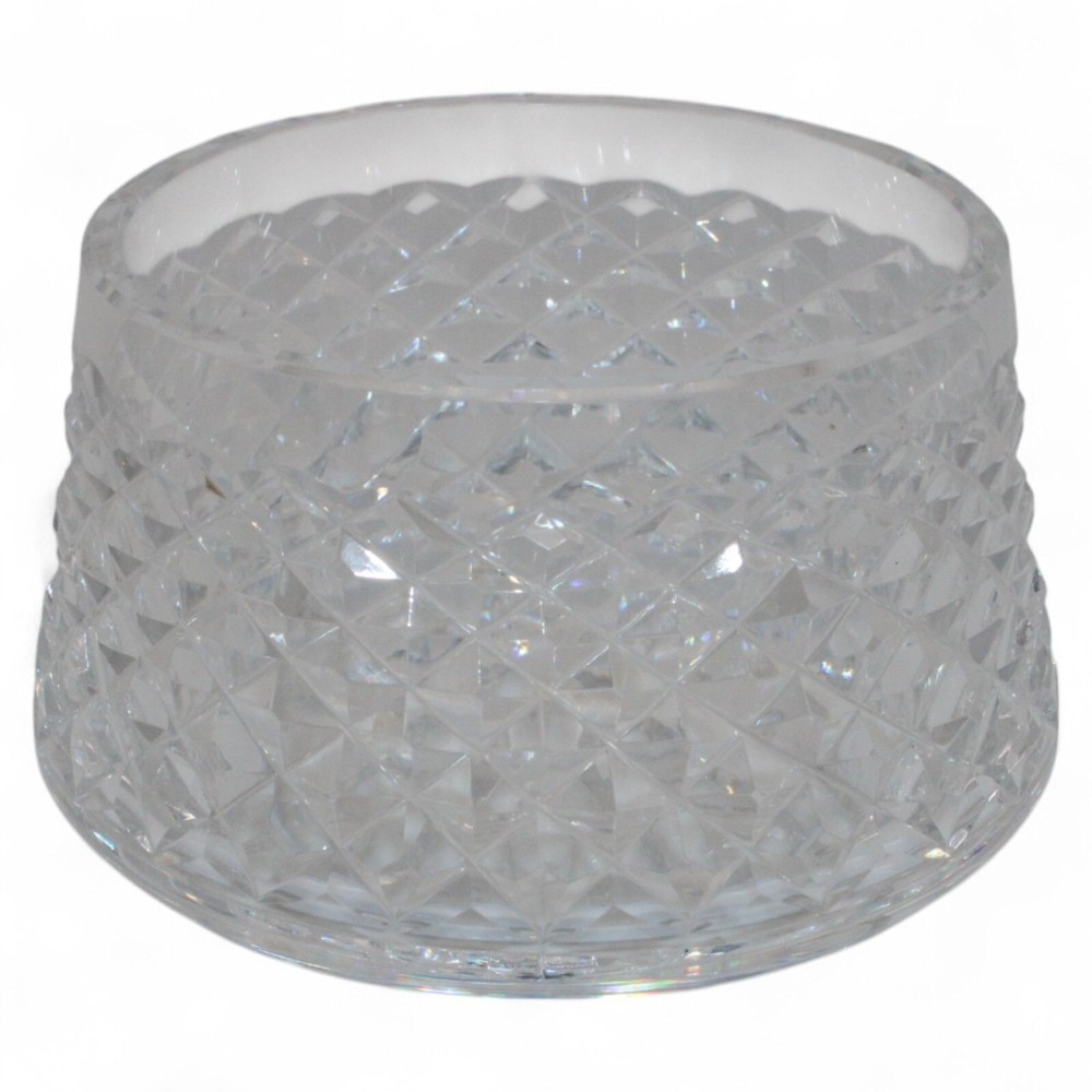 Waterford Crystal Diamond-Cut Round Bowl 2.25H x 3.75D