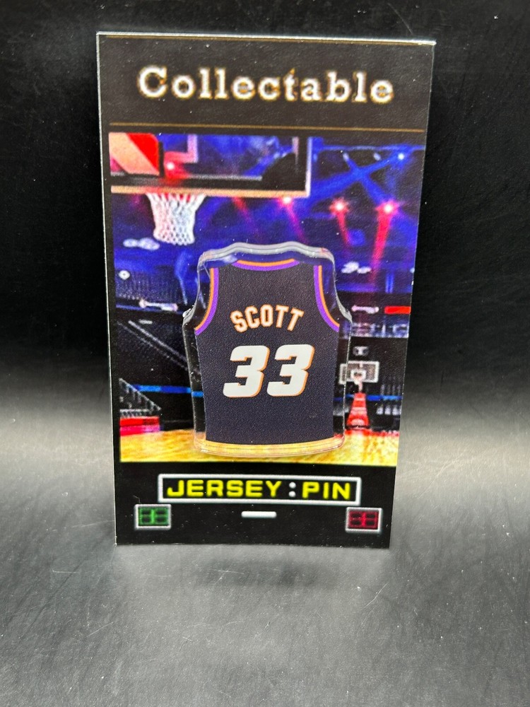 Phoenix Suns Charlie Scott  jersey lapel pin-Classic RETRO Collectable