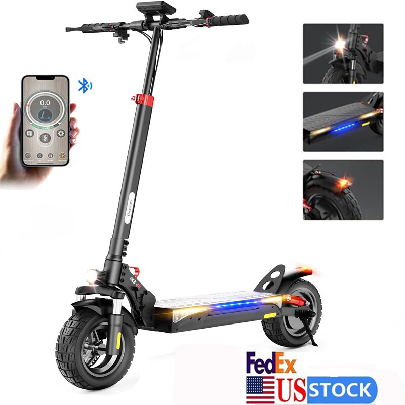 iScooter iX3 Electric Scooter Folding 10'' Off-Road Tire 800W 40Km 3 Speeds 10Ah