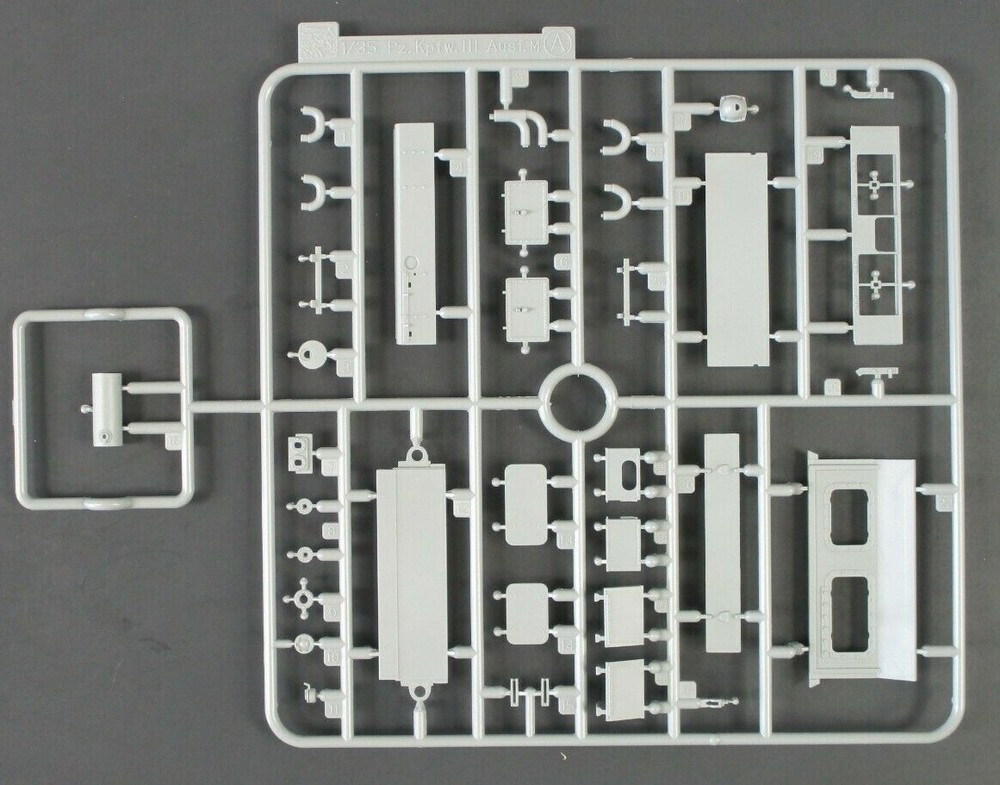 Cyber Hobby 1/35th Scale Stug III G w/Muffler Parts Tree A from Kit No. 6229