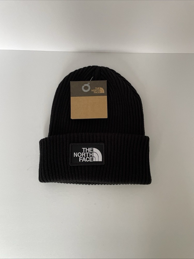 The North Face Unisex Black Beanie Hat for Men and Women